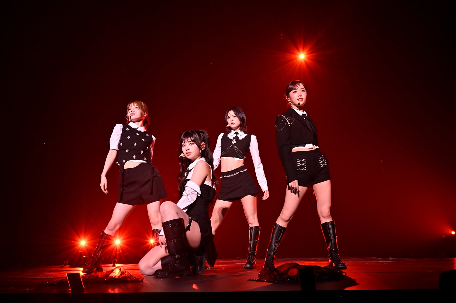 ME:I／AYANE、RINON、KOKONA、KEIKO（C）LAPONE GIRLS　撮影／高田梓 ハタサトシ