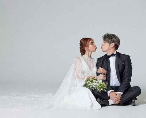 「バチェラー4」秋倉諒子、夫・黄皓とのキス寸前ウエディングフォト公開  コメント欄にも注目集まる