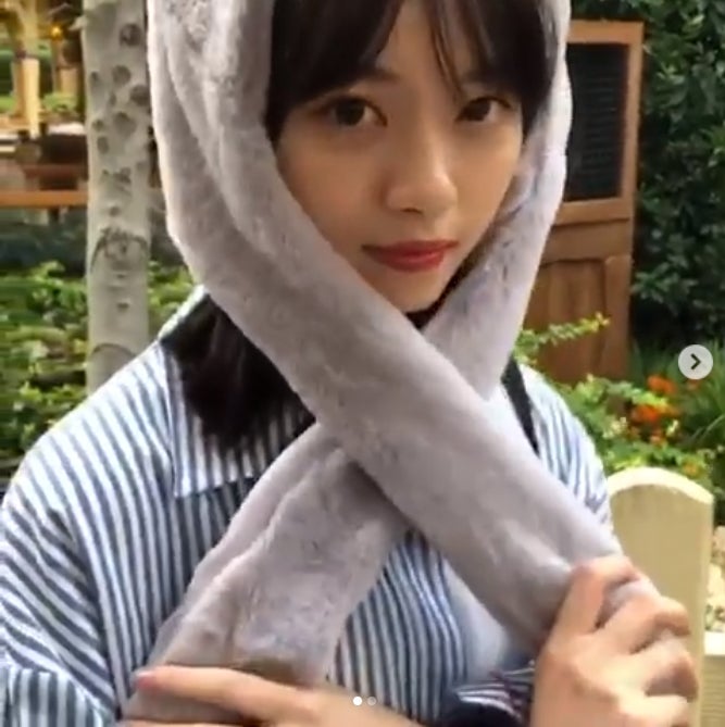 西野七瀬、上海ディズニーで“うさ耳ぴょんぴょん” 「可愛すぎる」「天使だ」の声