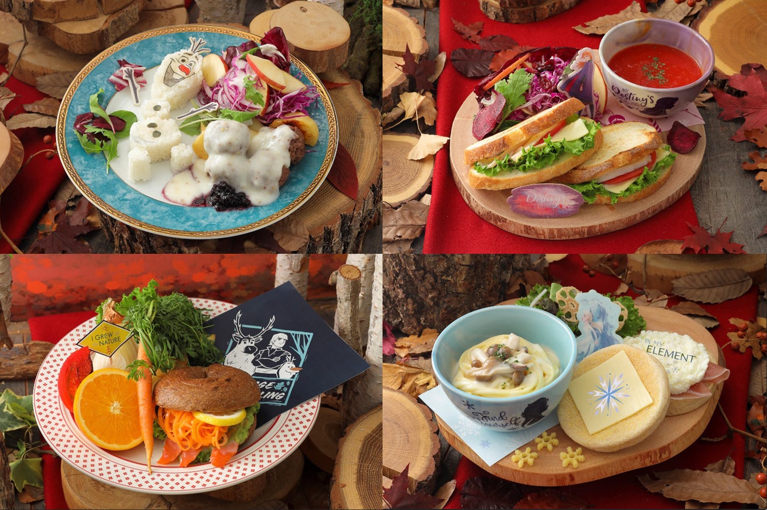 ディズニー映画『アナと雪の女王2』カフェ、東京・大阪含む6都市7会場で限定オープン