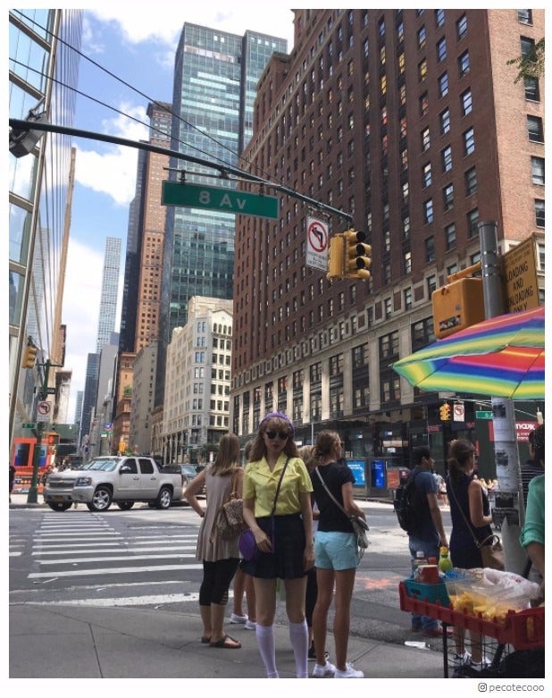 ぺこ、プライベートで憧れのNYへ　夫・りゅうちぇるの愛に感動