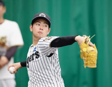 阪神 下村海翔のブルペン投球に129勝の鉄人左腕が大興奮「めちゃくちゃいい」「文句なし、花丸！」実況アナも「記憶にないくらい下柳さんが興奮してる」