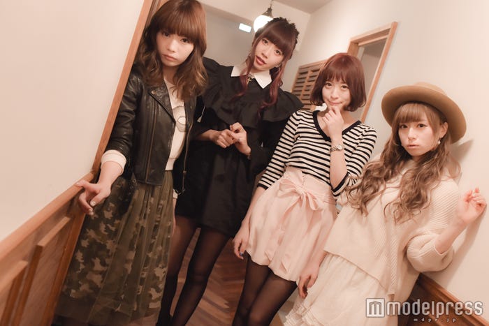 Silent Siren(左から)あいにゃん、ひなんちゅ、すぅ、ゆかるん/(C)モデルプレス