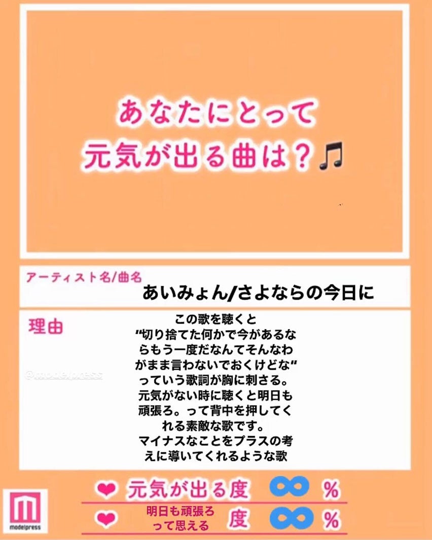 読者コメント（C）モデルプレス