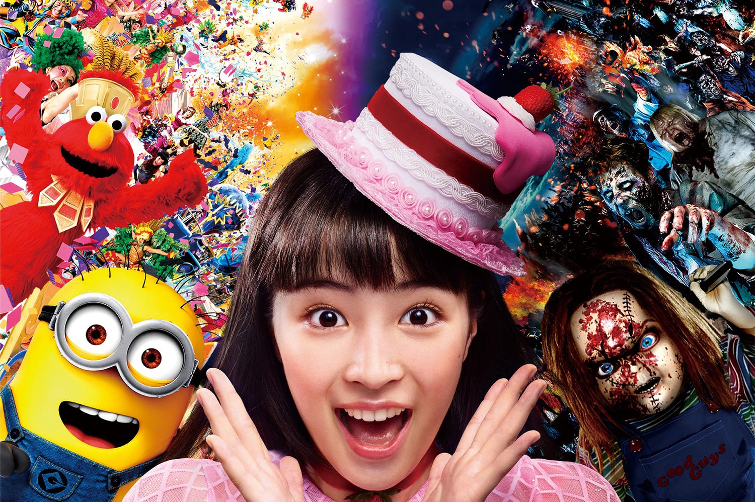 USJ「ハロウィーン・ホラー・ナイト」2017年9月9日から、史上最恐8大ホラーによる極限の恐怖体験