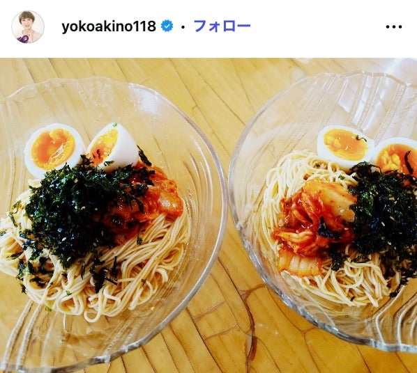 秋野暢子Instagramより