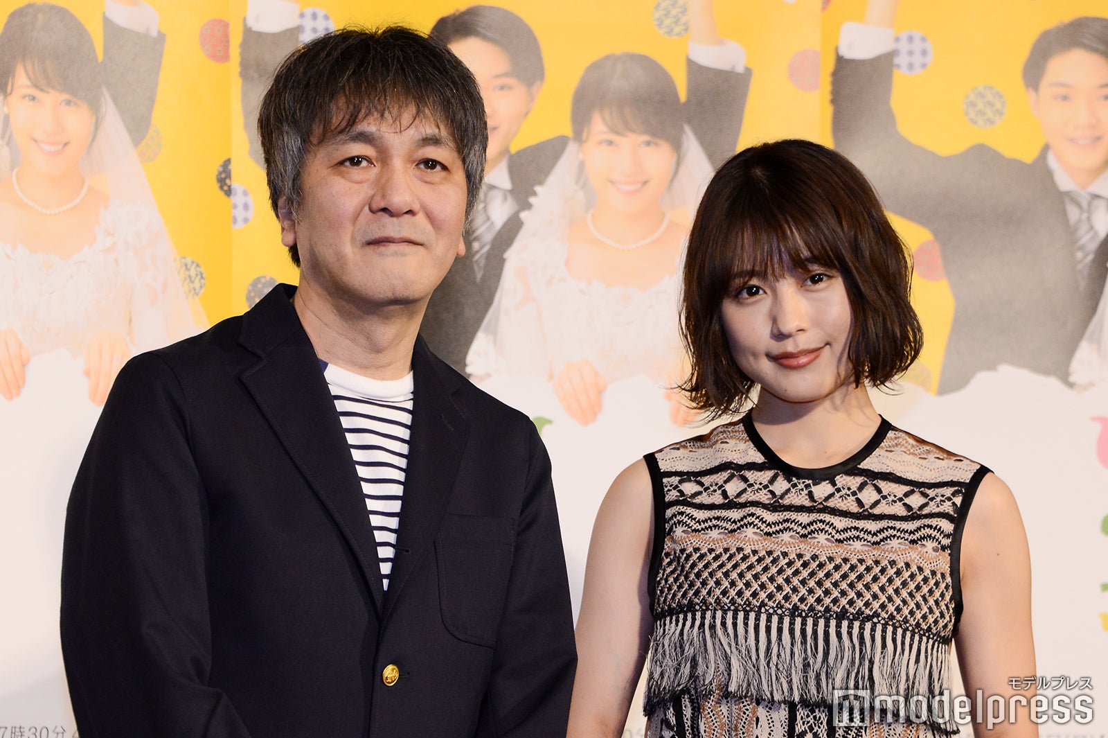 岡田惠和氏、有村架純（C）モデルプレス