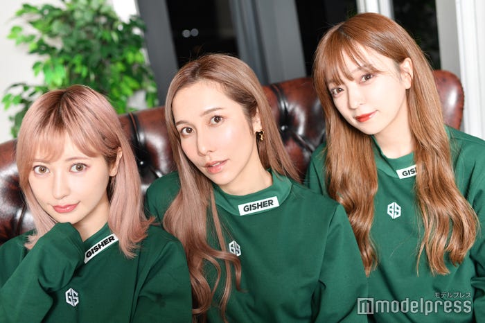 まりな、ありしゃん、さおりん/ヘラヘラ三銃士 (C)モデルプレス