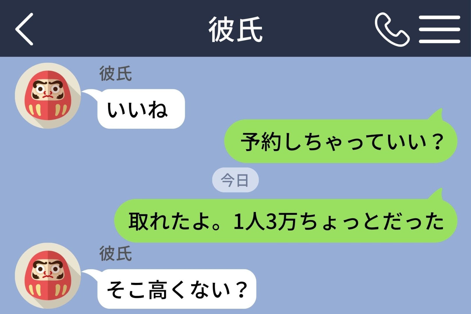 「どこでもいいよ。任せる」と言った彼→残り１室を予約した私に届いた「そこ高くない？」