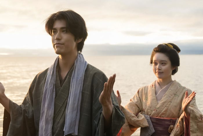 寛一郎、高石あかり「ばけばけ」第11話(C)NHK