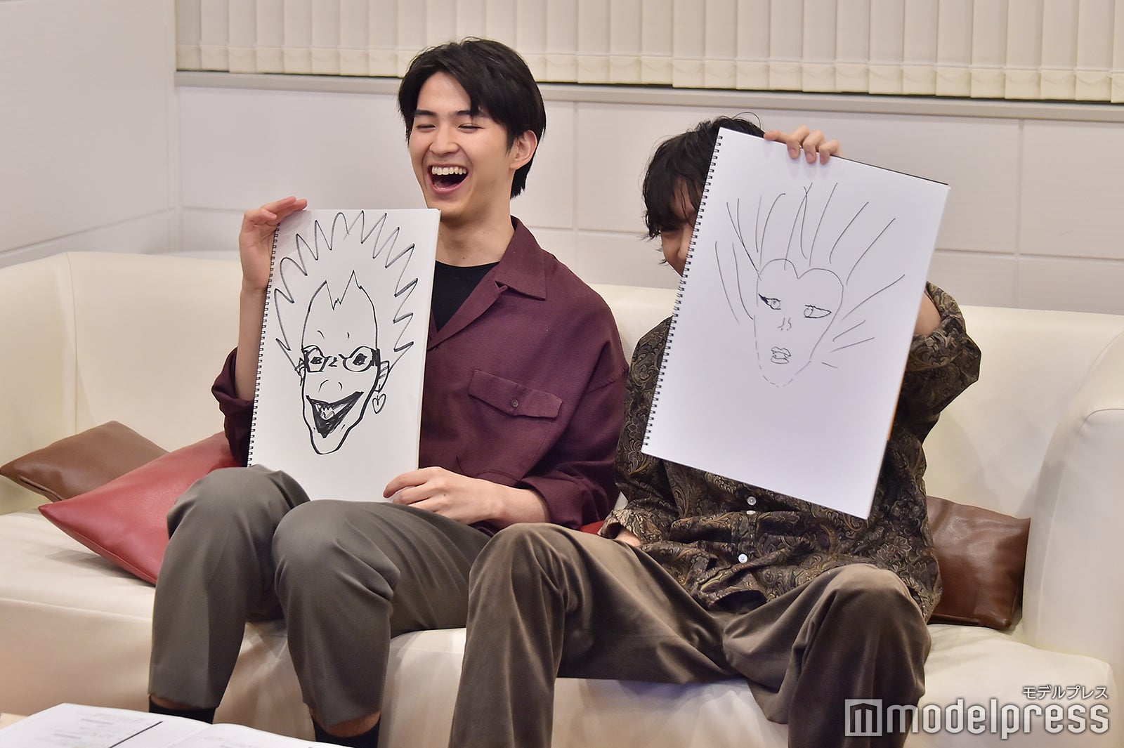 甲斐翔真、松岡広大（C）モデルプレス