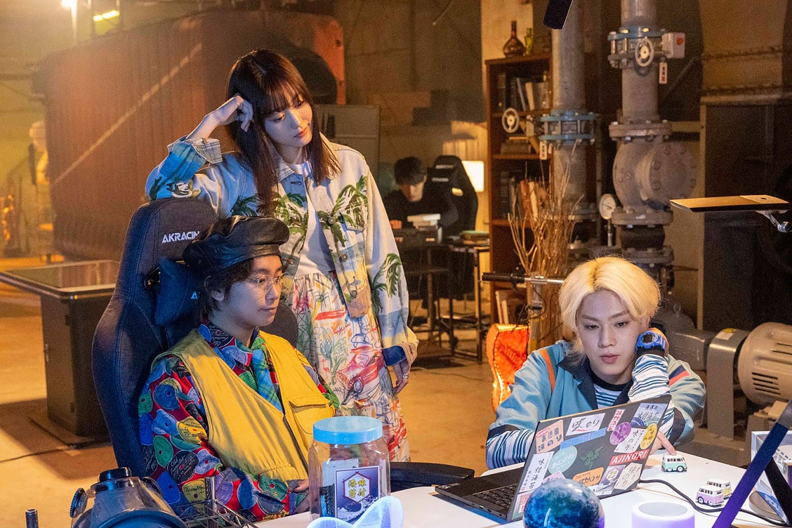 加藤清史郎、山下美月、福士蒼汰、佐藤龍我「弁護士ソドム」第5話より（C）テレビ東京