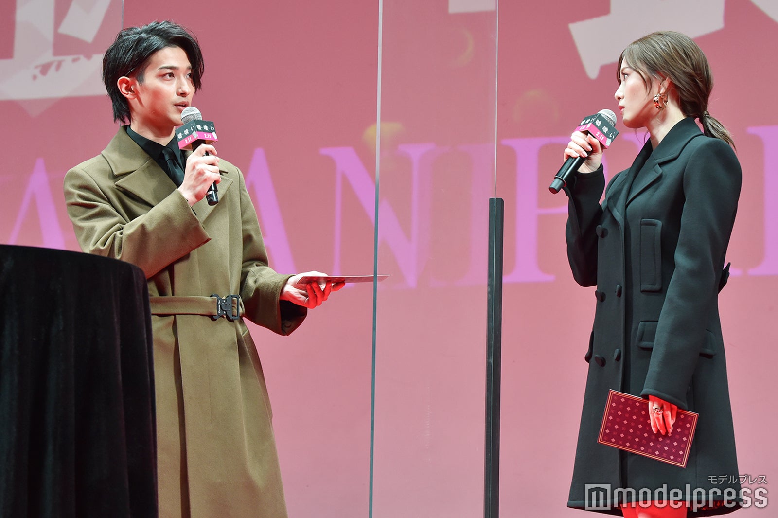 横浜流星、白石麻衣 （C）モデルプレス