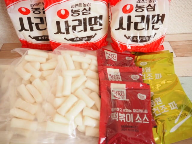コストコラッポッキの中身