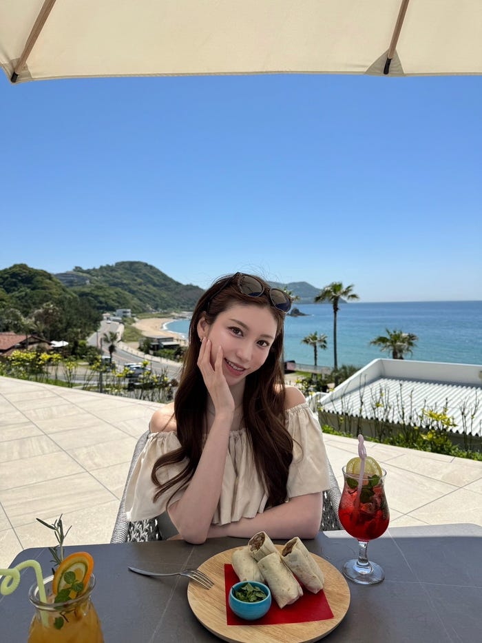 阿野いずみ「福岡・糸島、話題のリゾートホテルに泊まってSNS映え&グルメ旅」(提供写真)