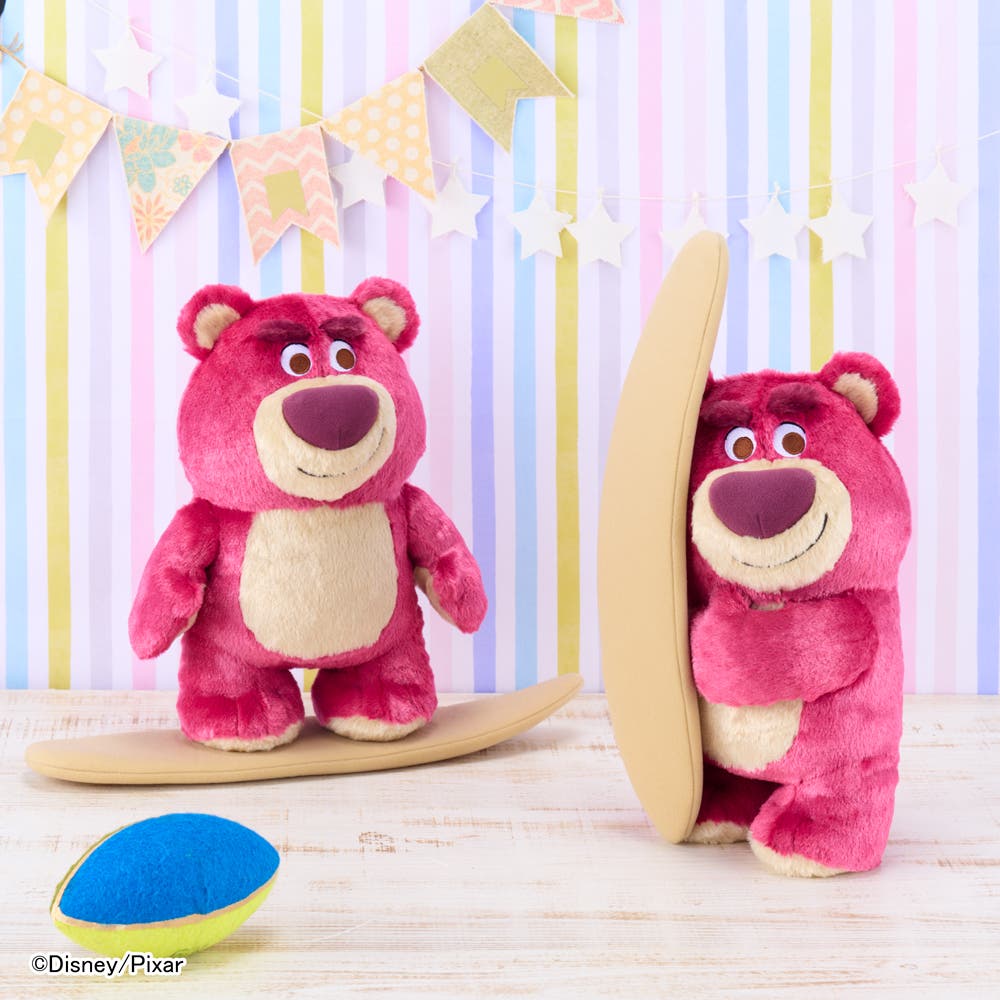 ロッツォ スペシャルぬいぐるみ サーフィンVer.(全長約20×28×13cm)