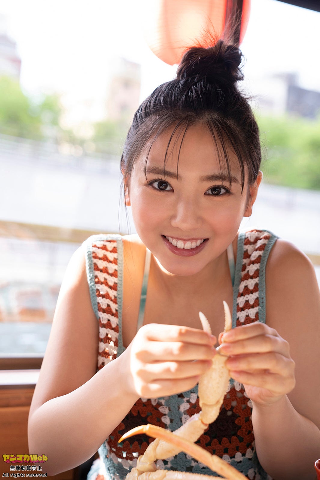 沢口愛華（C）佐藤佑一／ヤンマガWeb