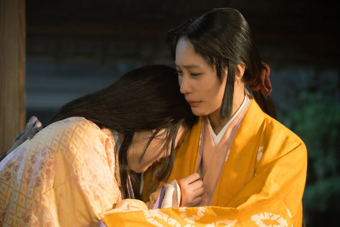 吉高由里子、南沙良「光る君へ」第39話(C)NHK