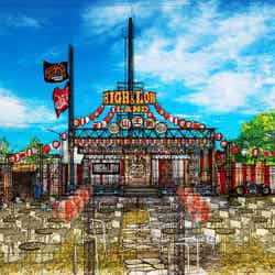 HiGH&LOW THE LAND 飲食物販エリアイメージ/画像提供:よみうりランド