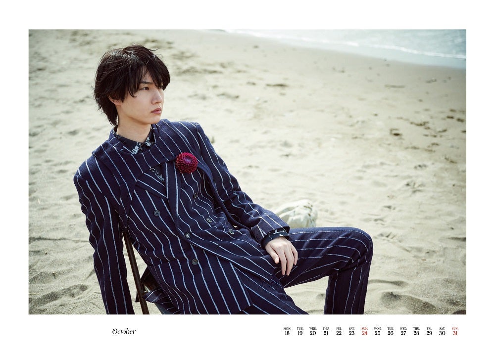 「桜田通『MR. SAKURADA』CALENDAR 2021.4 - 2022.3」（提供写真） 