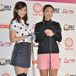 (左から)佐々木希、古関美保