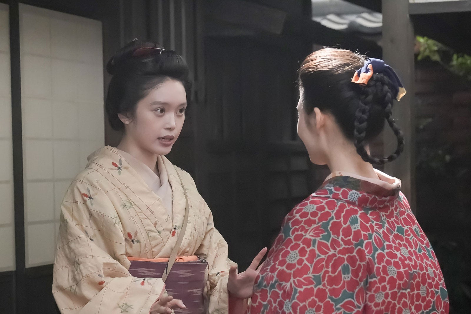 高石あかり、北香那「ばけばけ」第43話（C）NHK