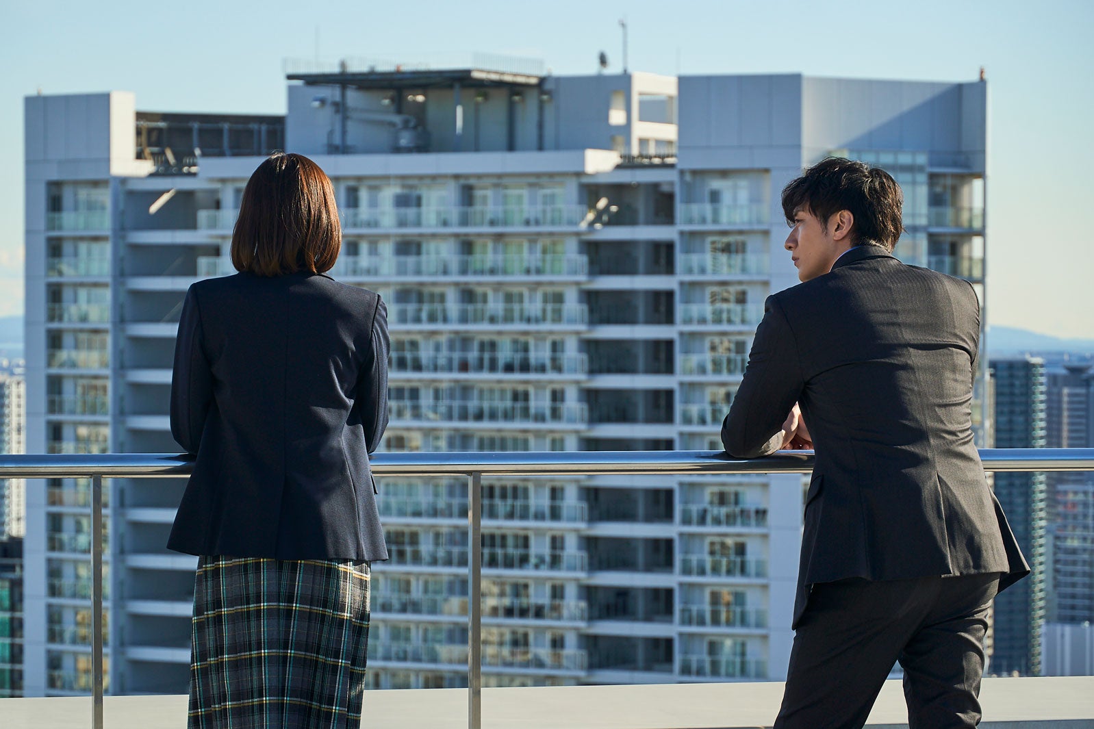 松井愛莉、大貫勇輔「子宮恋愛」第6話（C）ytv