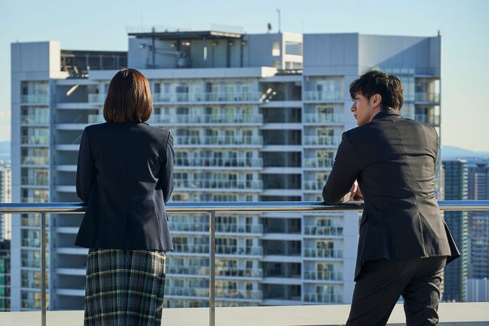 松井愛莉、大貫勇輔「子宮恋愛」第6話(C)ytv