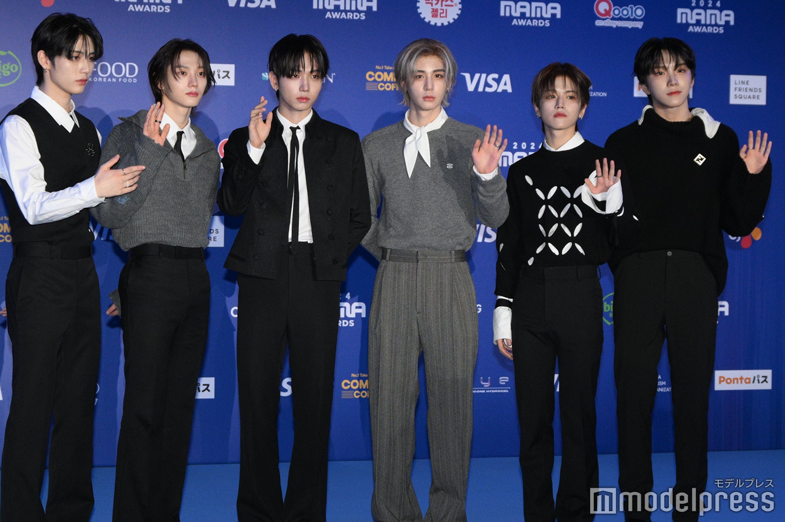 BOYNEXTDOOR／TAESAN（テサン）、RIWOO（リウ）、JAEHYUN（ジェヒョン）、SUNGHO（ソンホ）、LEEHAN（イハン）、WOONHAK（ウナク）（C）モデルプレス