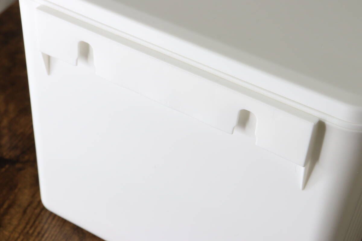 扉や引き出しに掛けられるフタ付ゴミ箱 フック 扉や引き出しに掛けられるフタ付ゴミ箱 フック