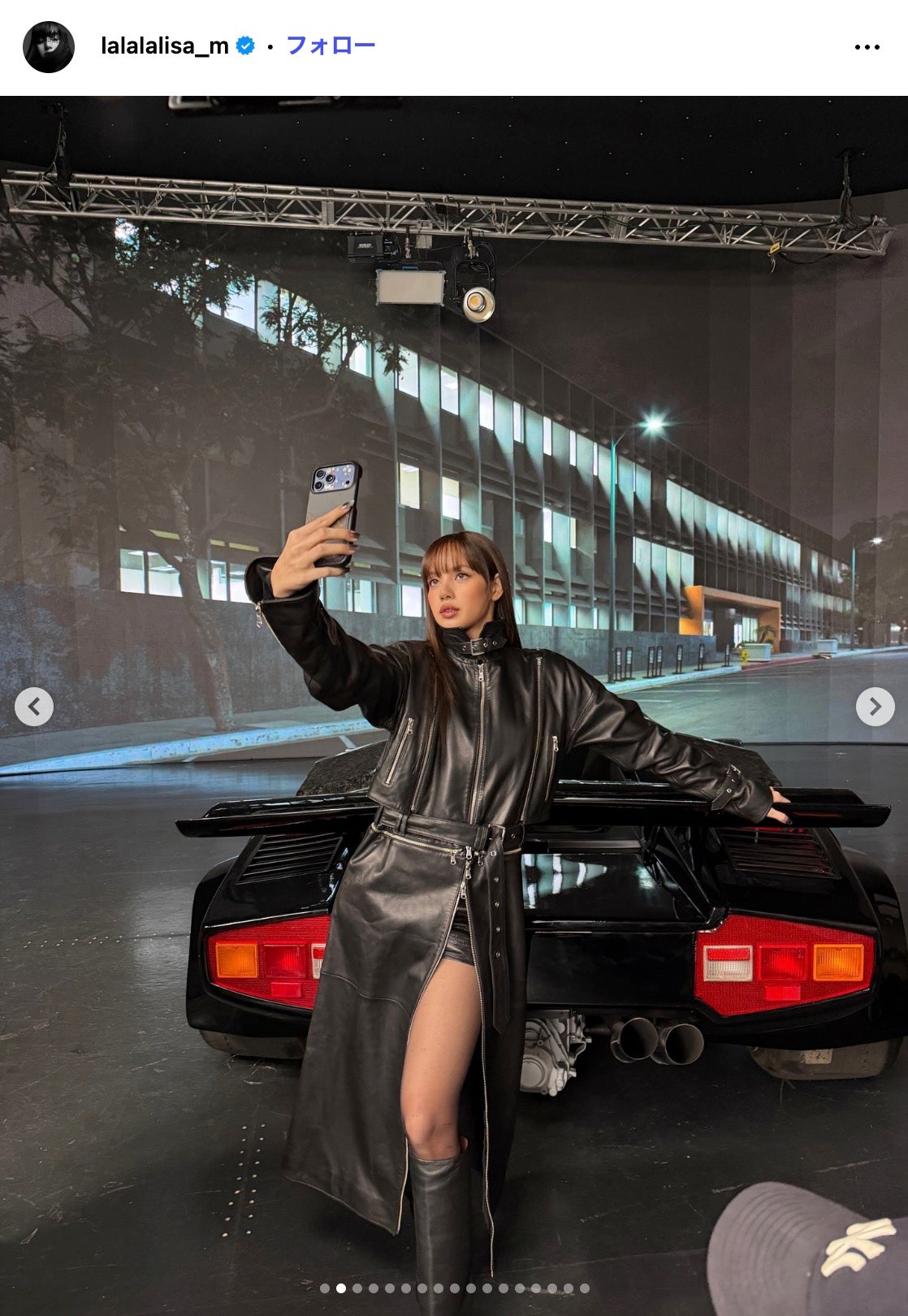 リサInstagramより