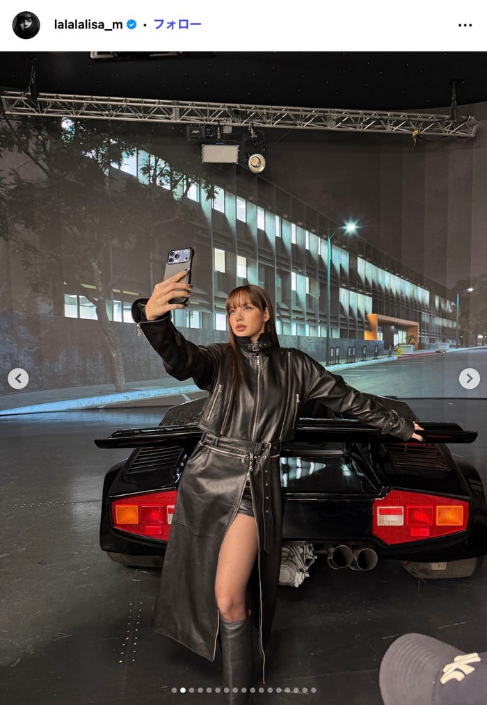 リサInstagramより