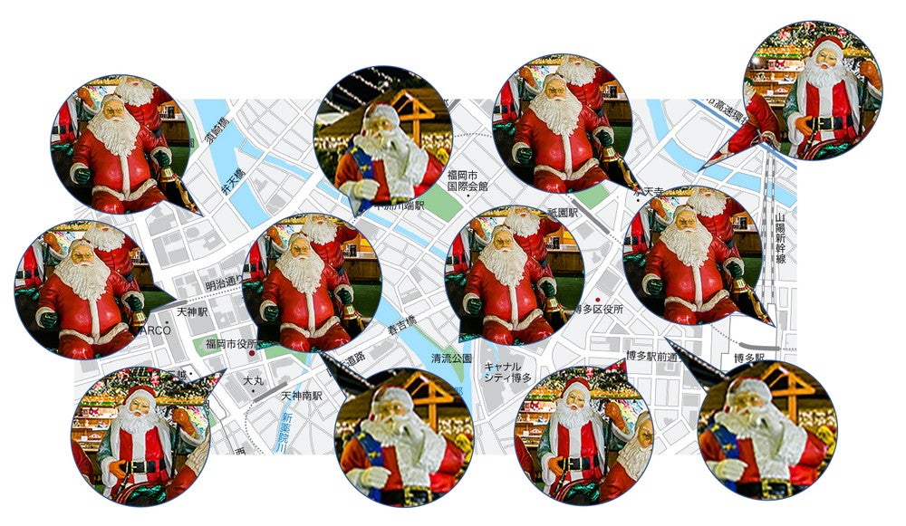 まちなかサンタ大作戦／画像提供：Mr．Weihnachtsmann