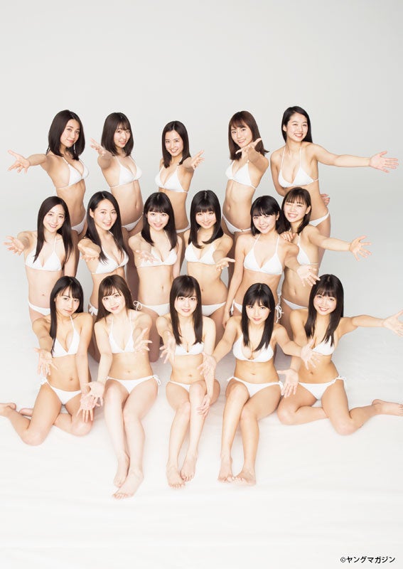 白ビキニ集結で圧巻の迫力 ミスマガジン ベスト16が美女だらけ モデルプレス