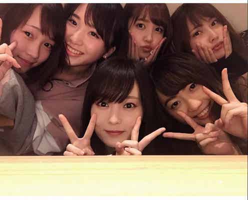 川栄李奈ら“アンリレ”が集合 NMB48山本彩らも加わった会合に「顔面偏差値がすごい」の声