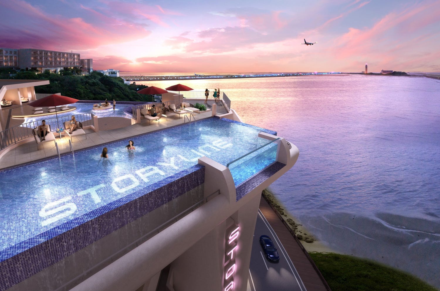 沖縄に新ホテル「ストーリーライン瀬長島」2024年4月11日開業 人気観光地・ウミカジテラスに隣接