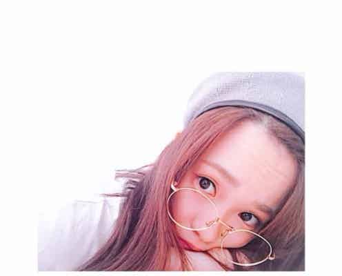 川栄李奈、連投メガネショットが悶絶級の可愛さ 「なんでそんなに可愛いの?」