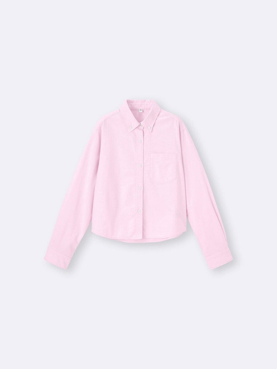 GUのオックスフォードショートシャツ