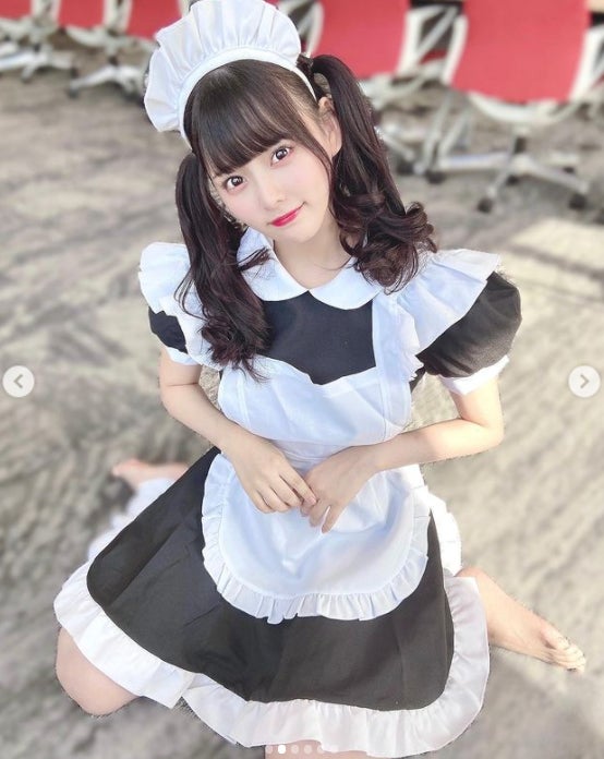 ＝LOVE齊藤なぎさ、メイドのコスプレ姿に反響「世界で1番可愛い」「ご指名させて」