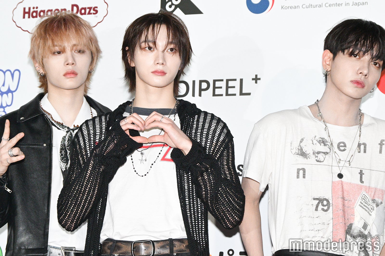 TAESAN（テサン）、SUNGHO（ソンホ）、JAEHYUN（ジェヒョン）（C）モデルプレス