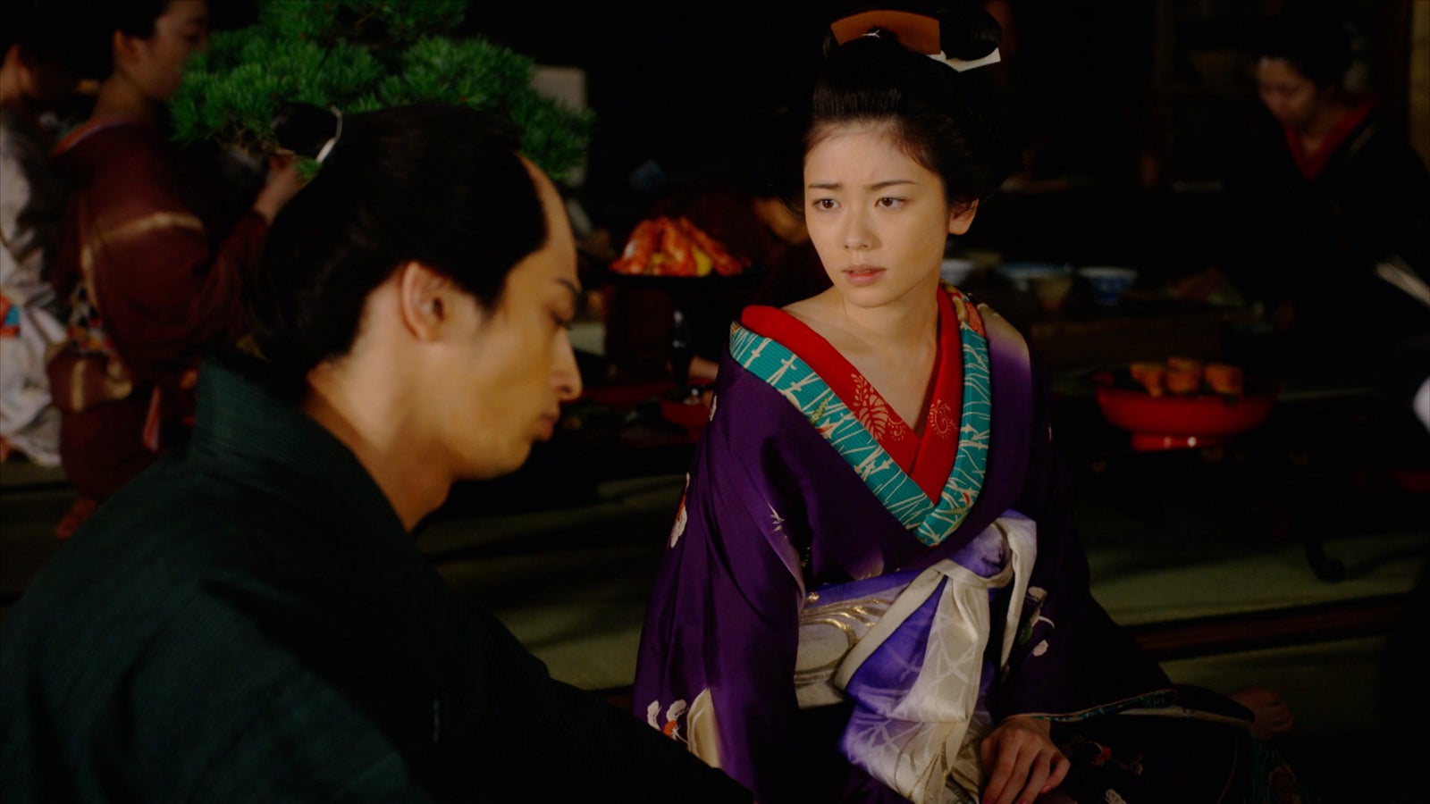 横浜流星、小芝風花「べらぼう～蔦重栄華乃夢噺～」第5話（C）NHK