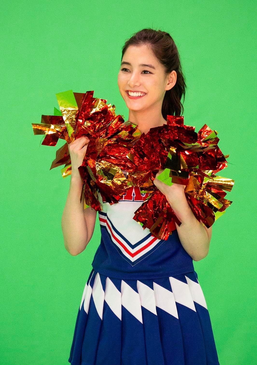 新木優子のチアリーダー姿が可愛すぎる（C）フジテレビ