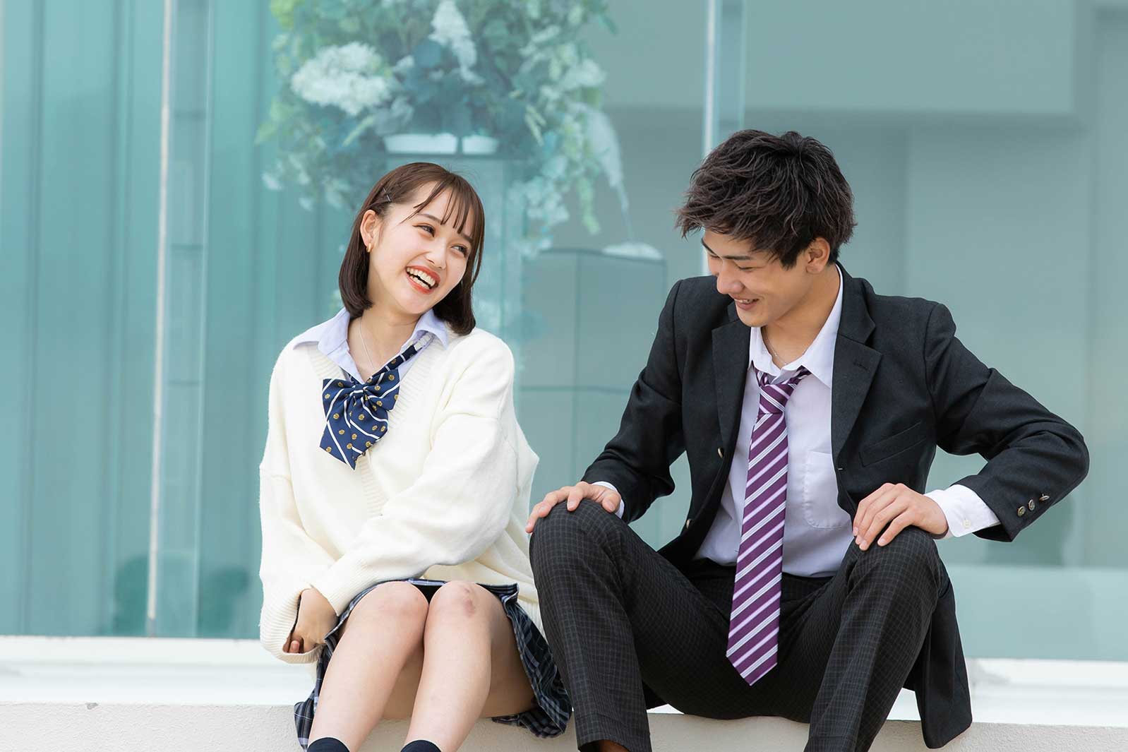 あやの、けいし「今日、好きになりました。-卒業編2021-」（C）AbemaTV, Inc.