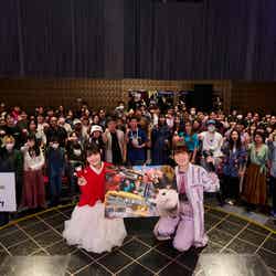 この日だけのスペシャルトークイベントに登壇した種﨑敦美、早見沙織/画像提供:ユニバーサル・スタジオ・ジャパン