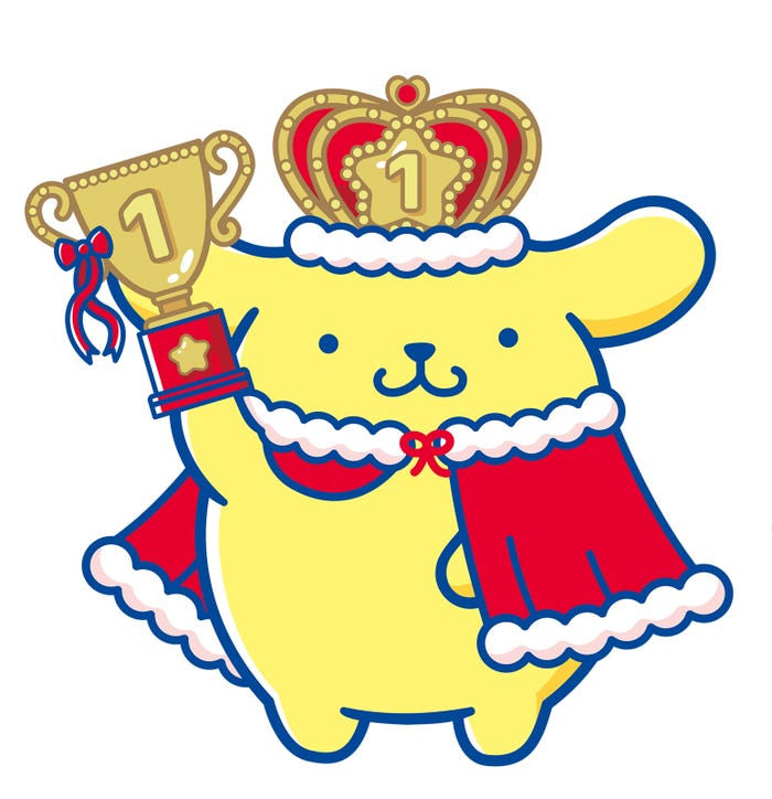 ポムポムプリン(C)’25 SANRIO CHOCOLATE (C)TBS (C)MIXI (C)JYP Entertainment. (C)2025 Warner Music Japan Inc. 著作(株)サンリオ