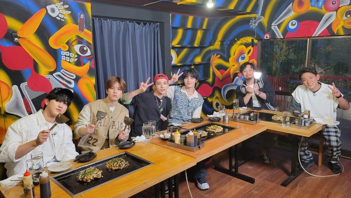 チャンビン、ヒョンジン、スンミン、アイエン、アルコ&ピース(C)テレビ朝日