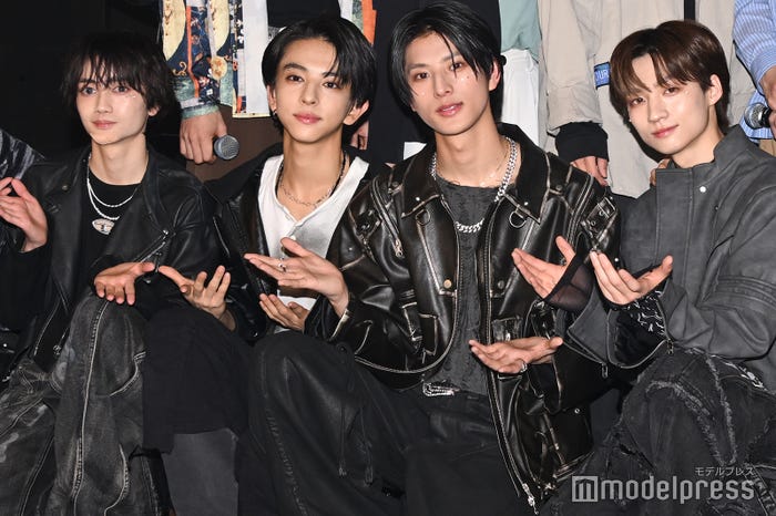 山本龍人、八神遼介、阿久根温世、志賀李玖(C)モデルプレス