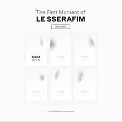  「The First Moment of LE SSERAFIM」プロジェクトサイト（提供写真）