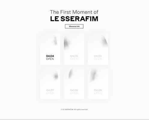 宮脇咲良ら所属LE SSERAFIM、デビュー曲の一部を公開へ