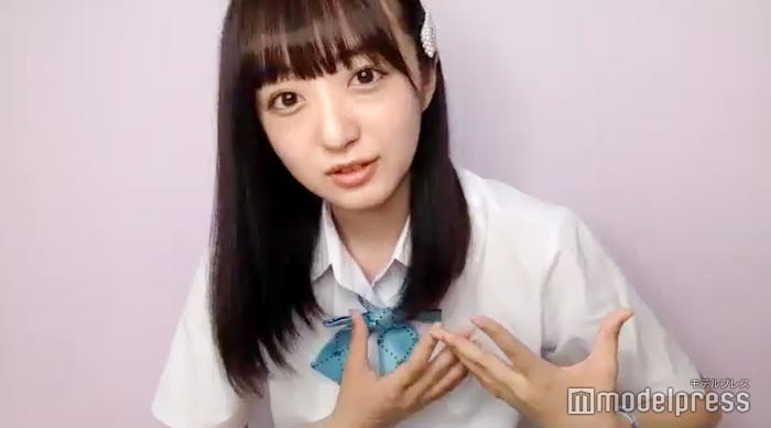 日比野芽奈/リモートインタビュー(C)モデルプレス